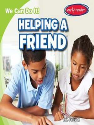 cover image of Helping a Friend